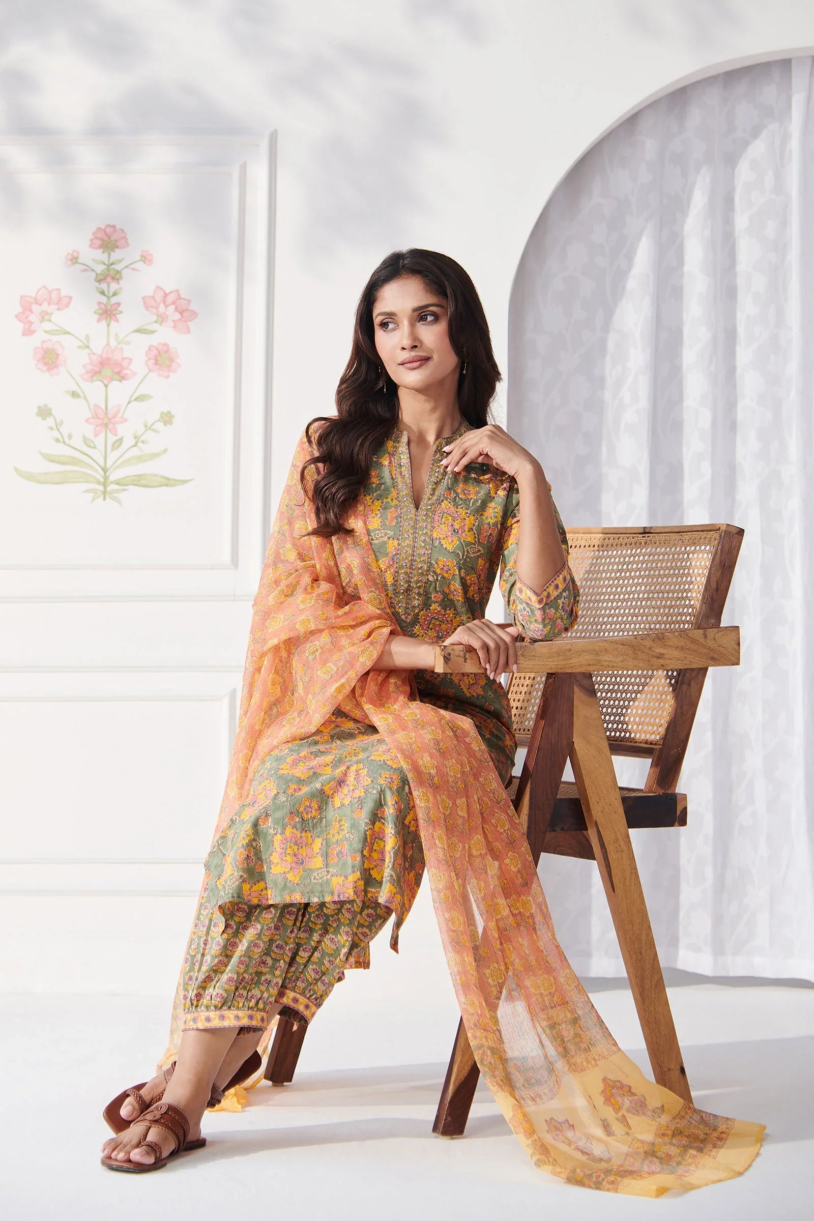 Shop Hand Block Print Women's Ethnicwear | FG Woman – Farida Gupta