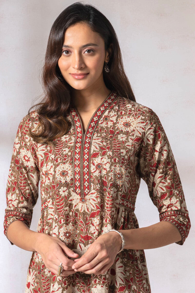 Sehra Mehr Bagru Kurta