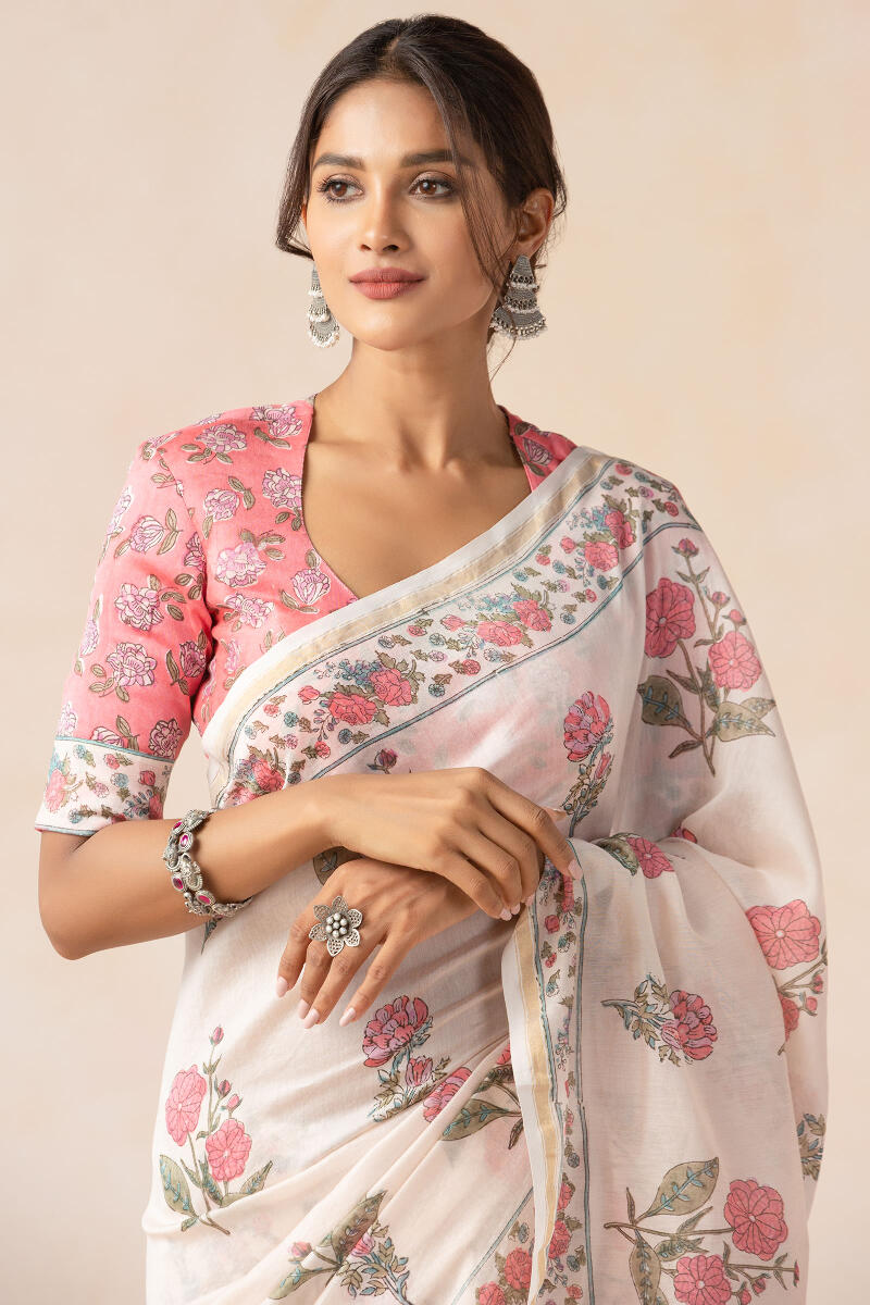 Gulbarg Zoraya Chanderi Saree