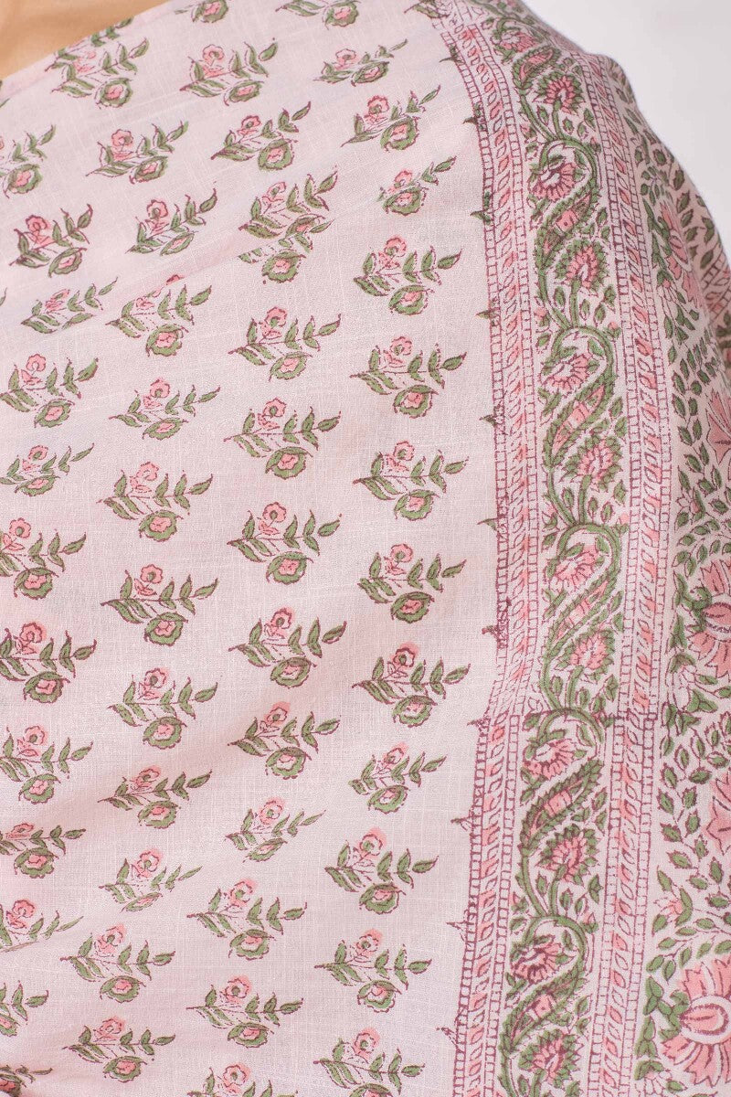 Naadirah Saima Slub Sanganeri Dupatta