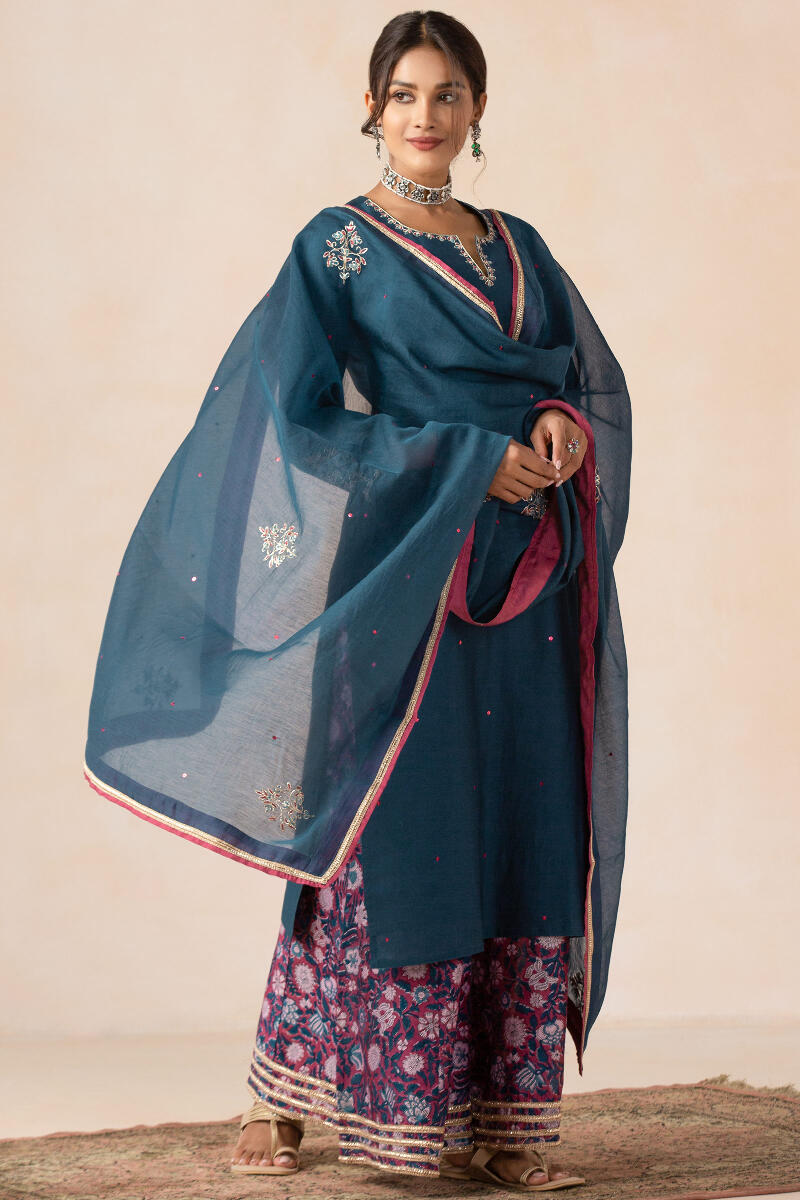 Nazma Rozinah Chanderi Dupatta