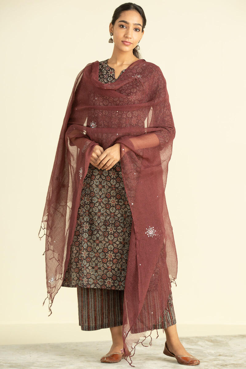 Sehra Zafiya Kota Dupatta