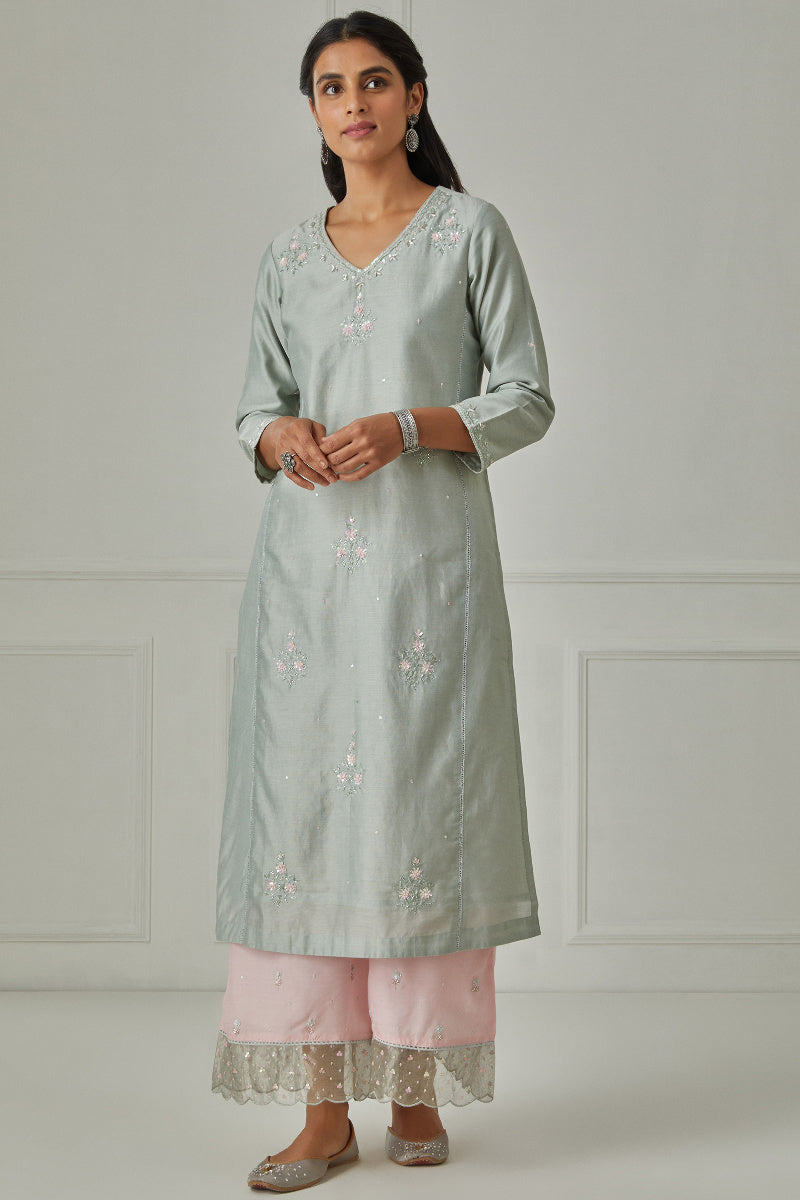 Zubeida Inaya Chanderi Kurta