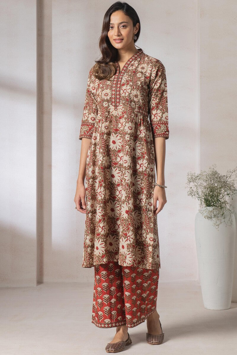 Sehra Mehr Bagru Kurta