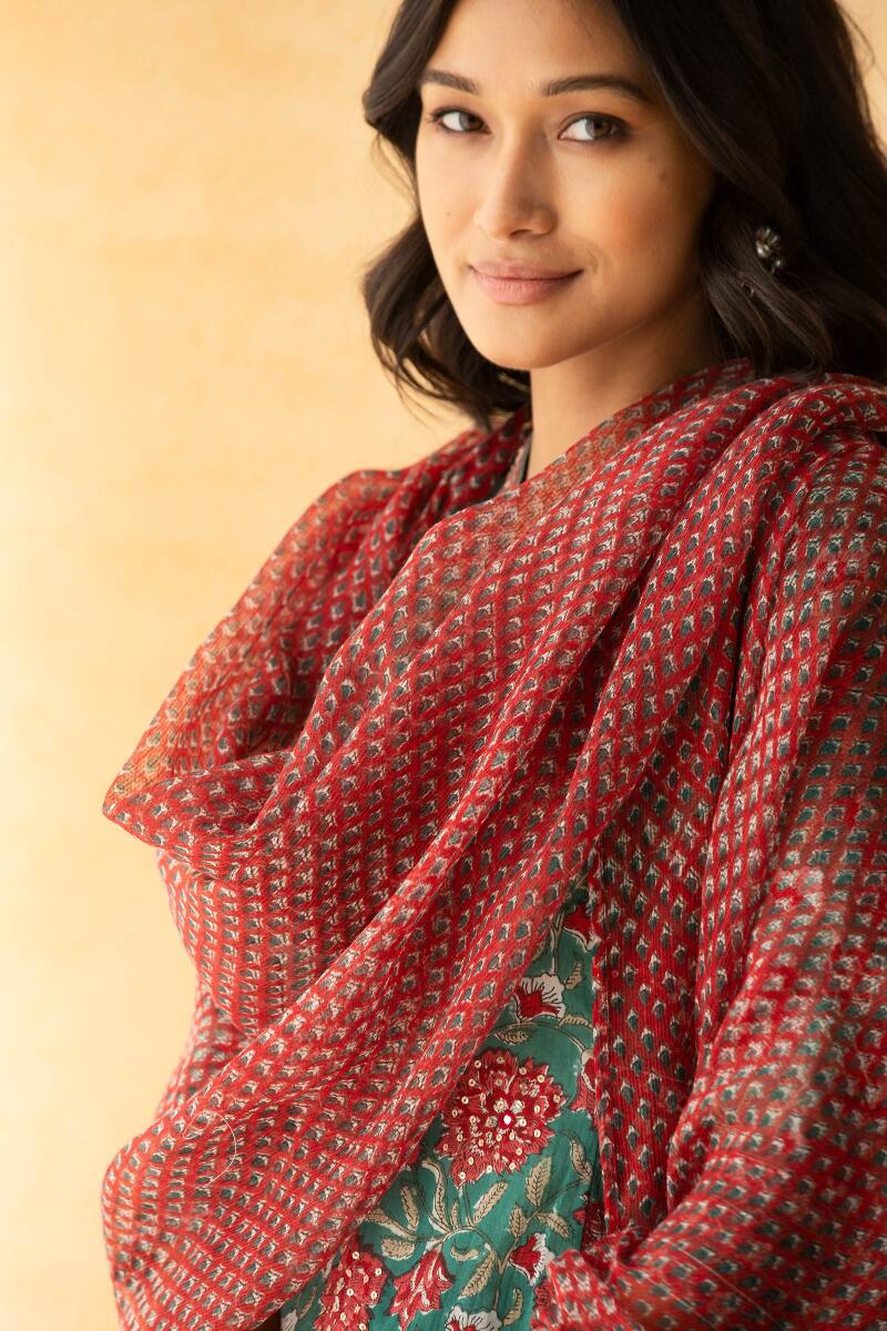 Zahira Farah Kota Dupatta