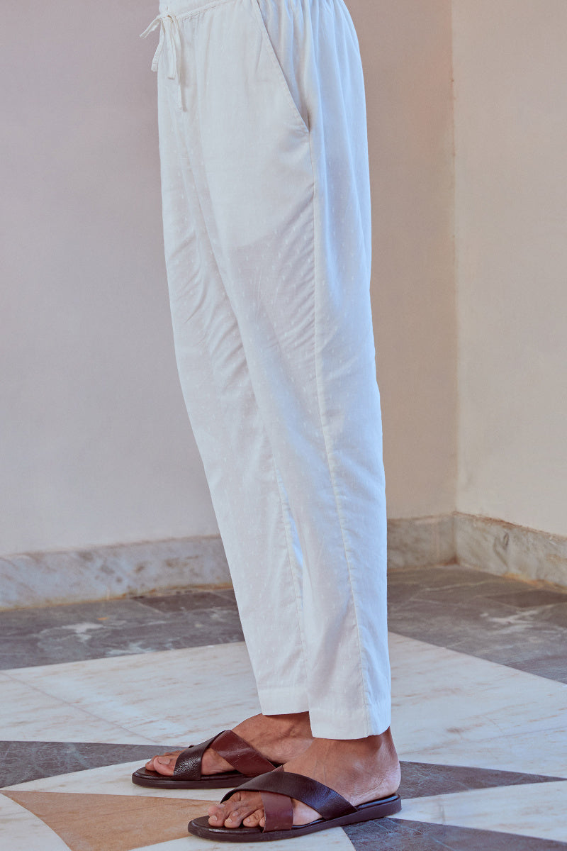 Zaid Cotton Dobby Pants