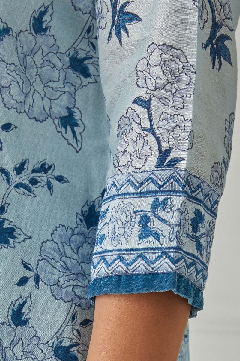 Zubeida Shazia Chanderi Kurta