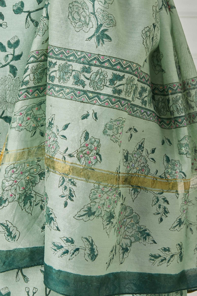 Zubeida Nazia Chanderi Dupatta