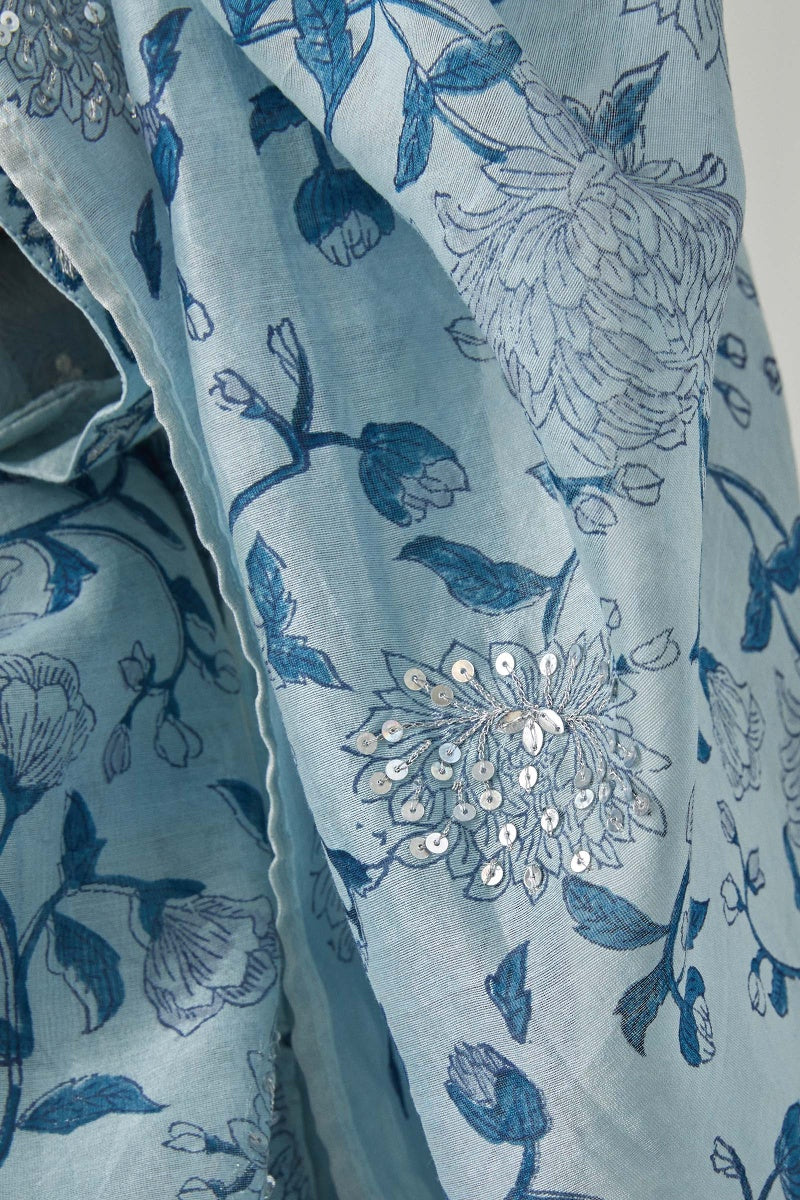 Zubeida Nida Chanderi Dupatta