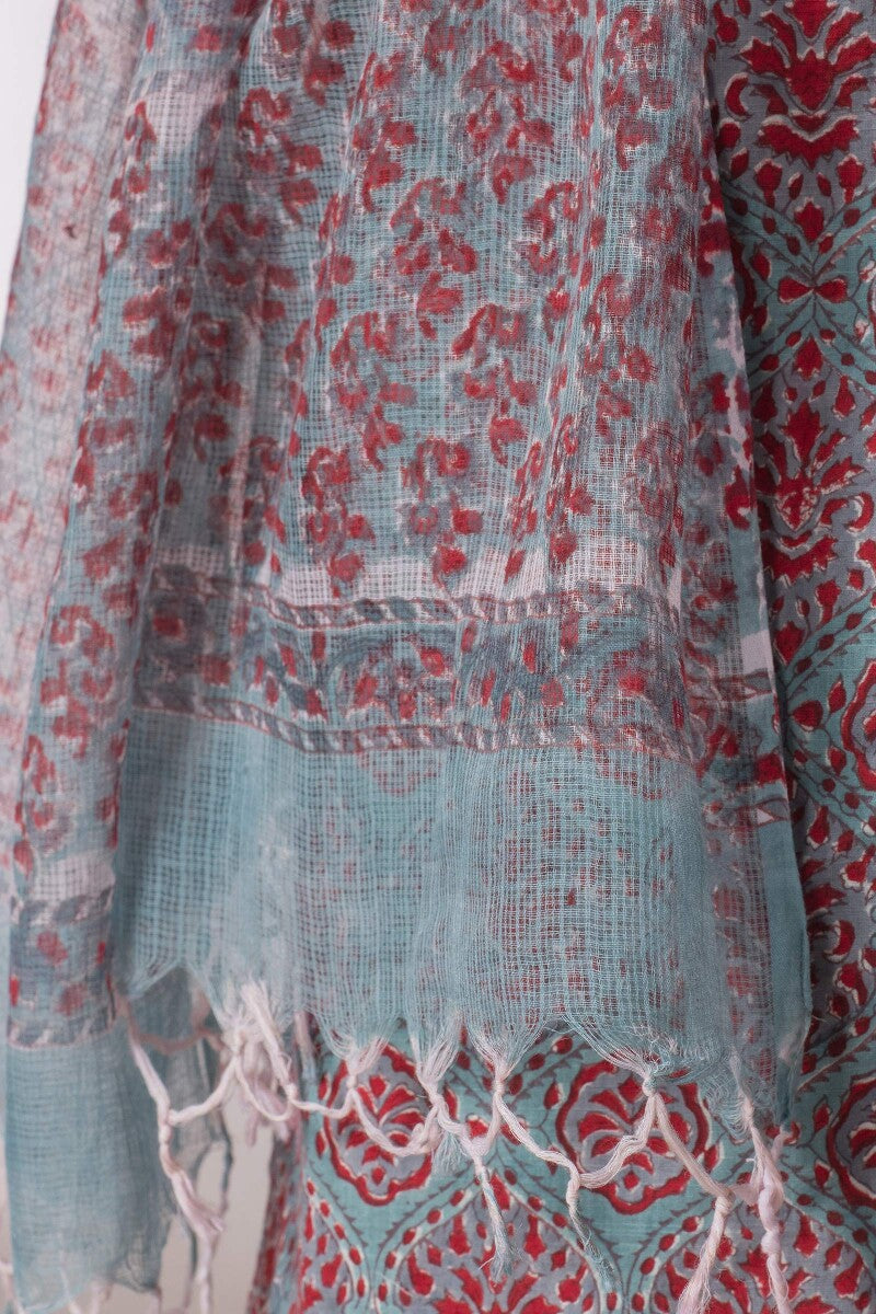 Gauhar Firoza Sanganeri Kota Dupatta