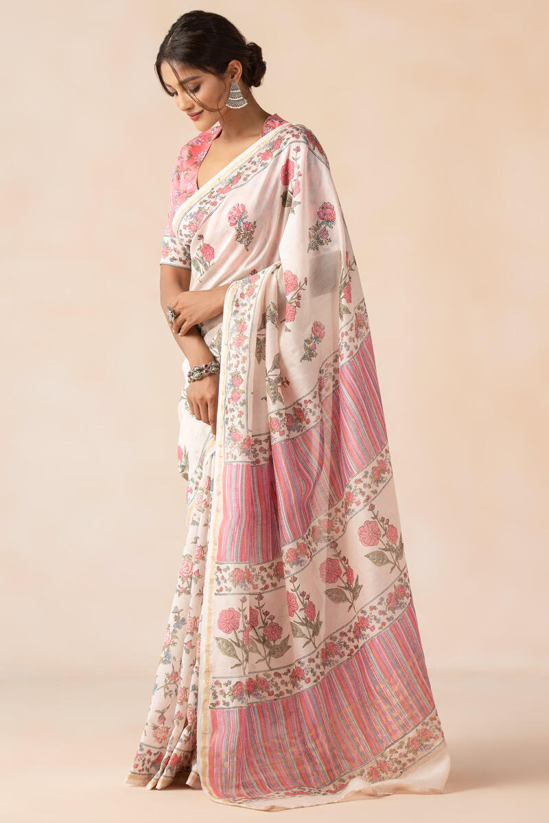 Gulbarg Zoraya Chanderi Saree