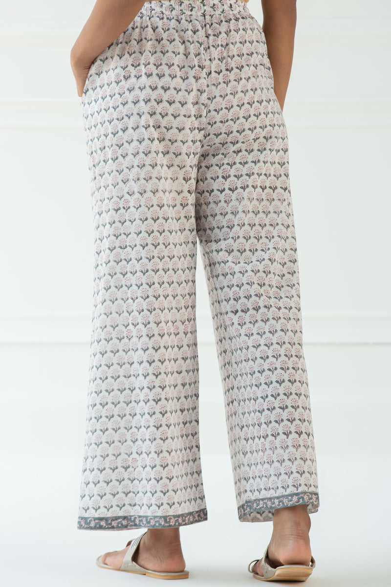 Gauhar Zenia Block Printed Farsi