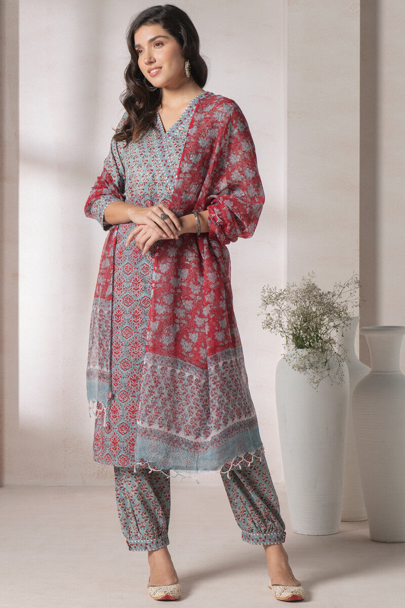 Gauhar Firoza Sanganeri Kurta