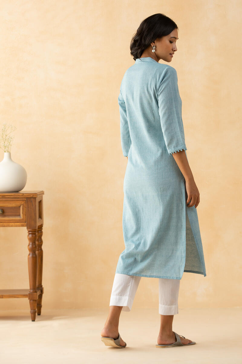 Kashida Farhat Kurta