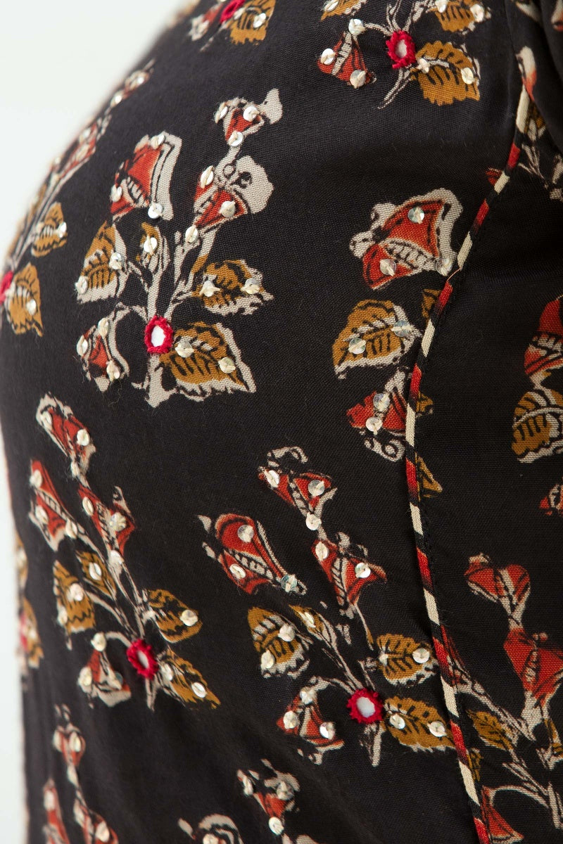 Sehra Kashaf Bagru Kurta