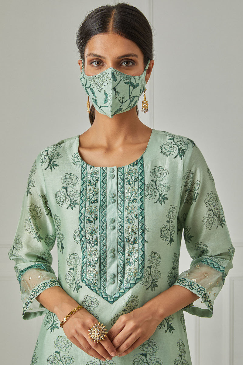 Zubeida Ruksana Chanderi Kurta