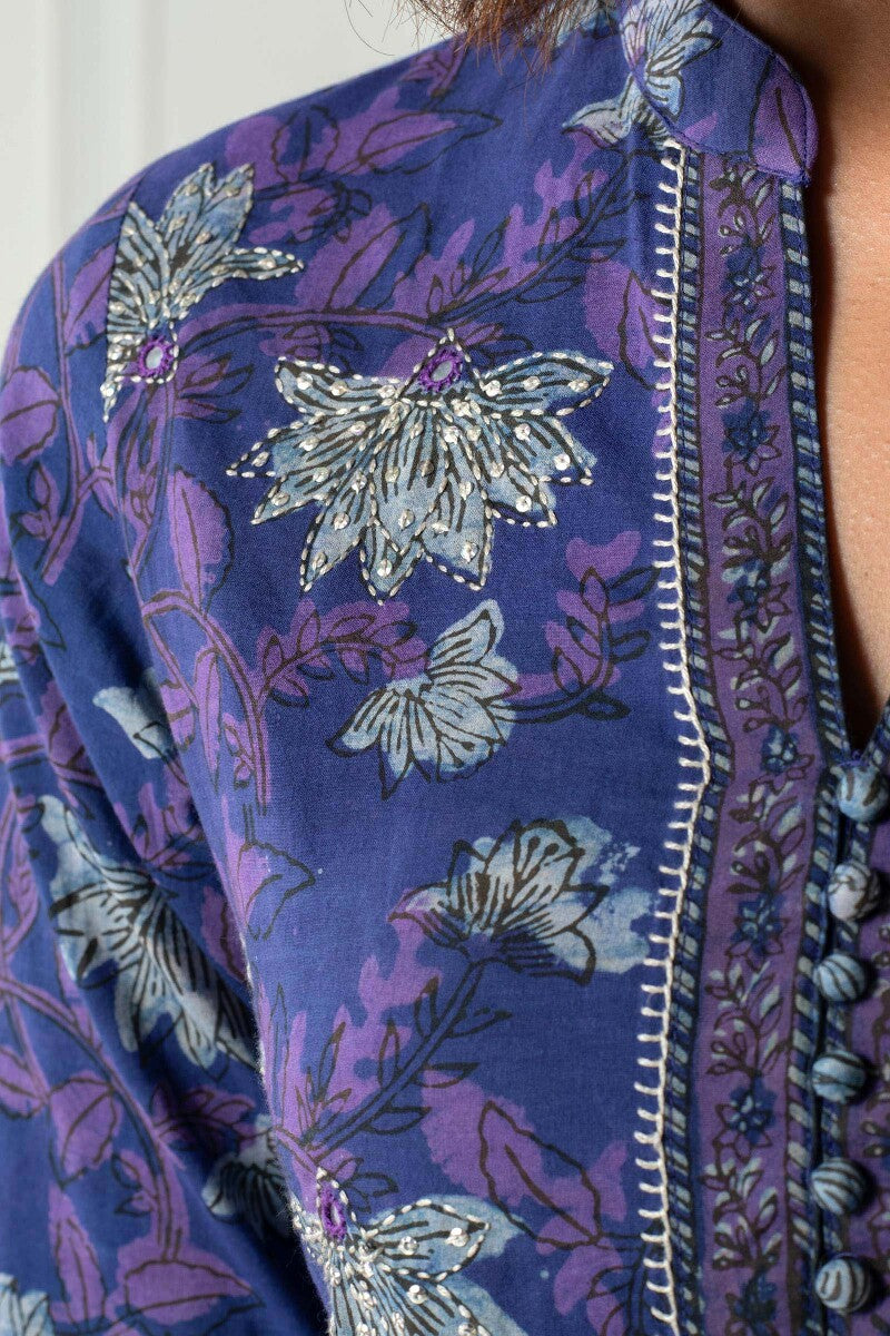 Sehra Naksh Akola Kurta