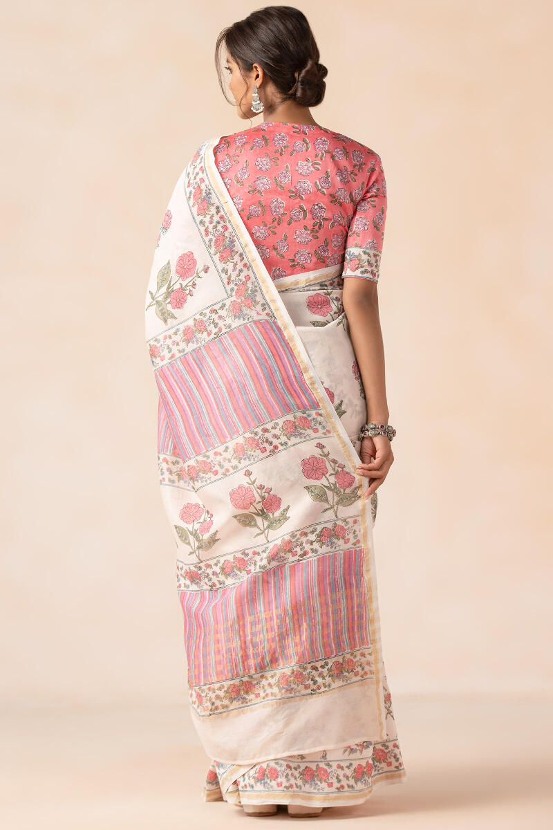 Gulbarg Zoraya Chanderi Saree