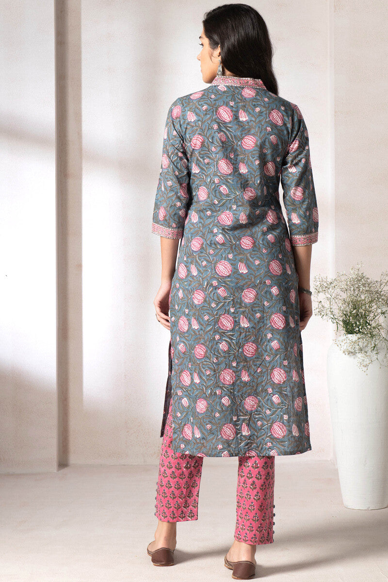 Gauhar Faizah Sanganeri Kurta