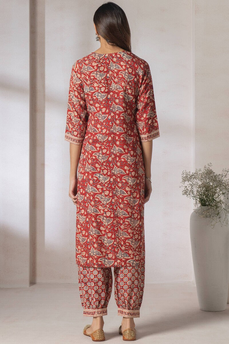 Sehra Darya Bagru Kurta
