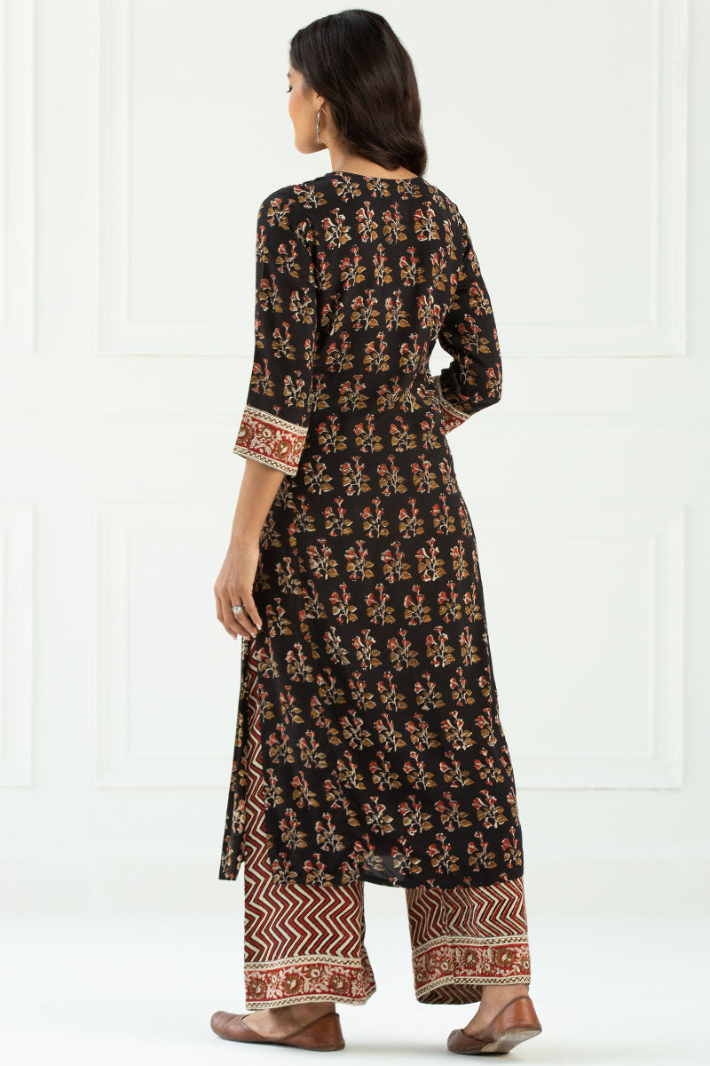 Sehra Kashaf Bagru Kurta