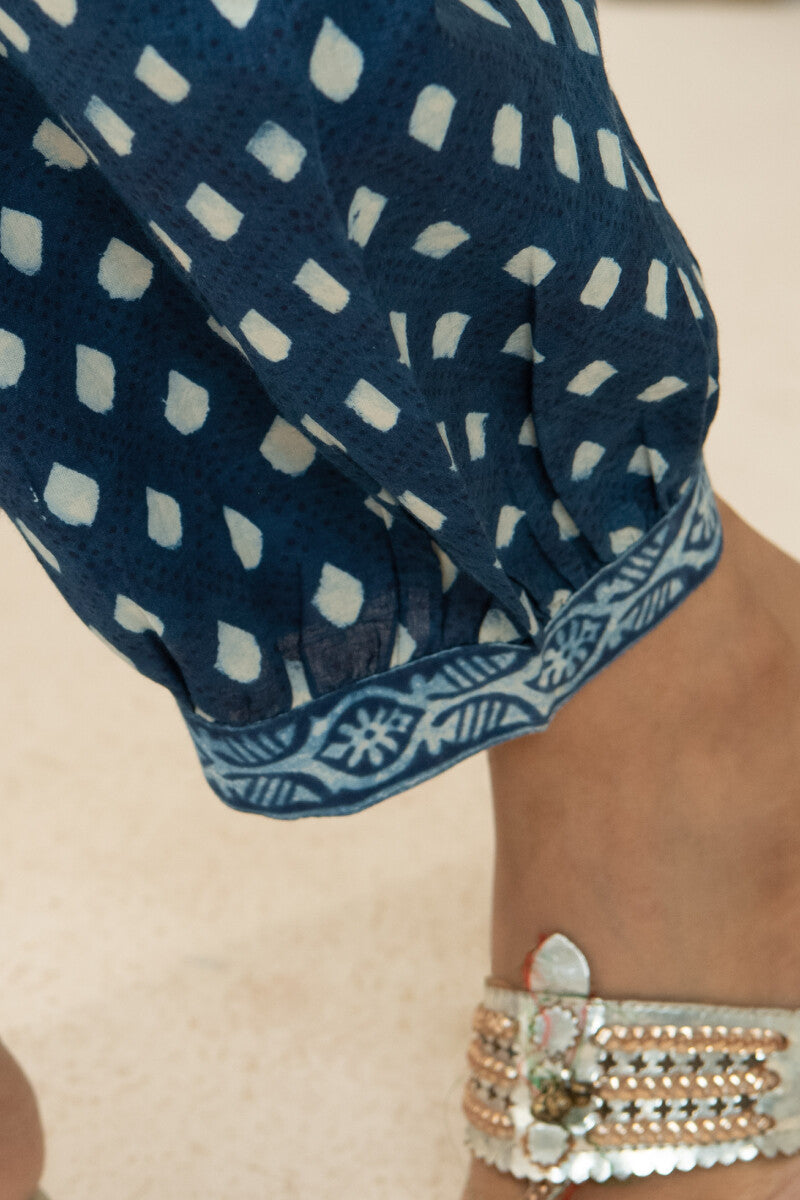 Sehra Mehnaz Indigo Izhaar Pants
