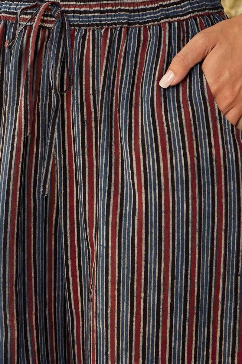Sehra Zoya Ajrak Narrow Pants