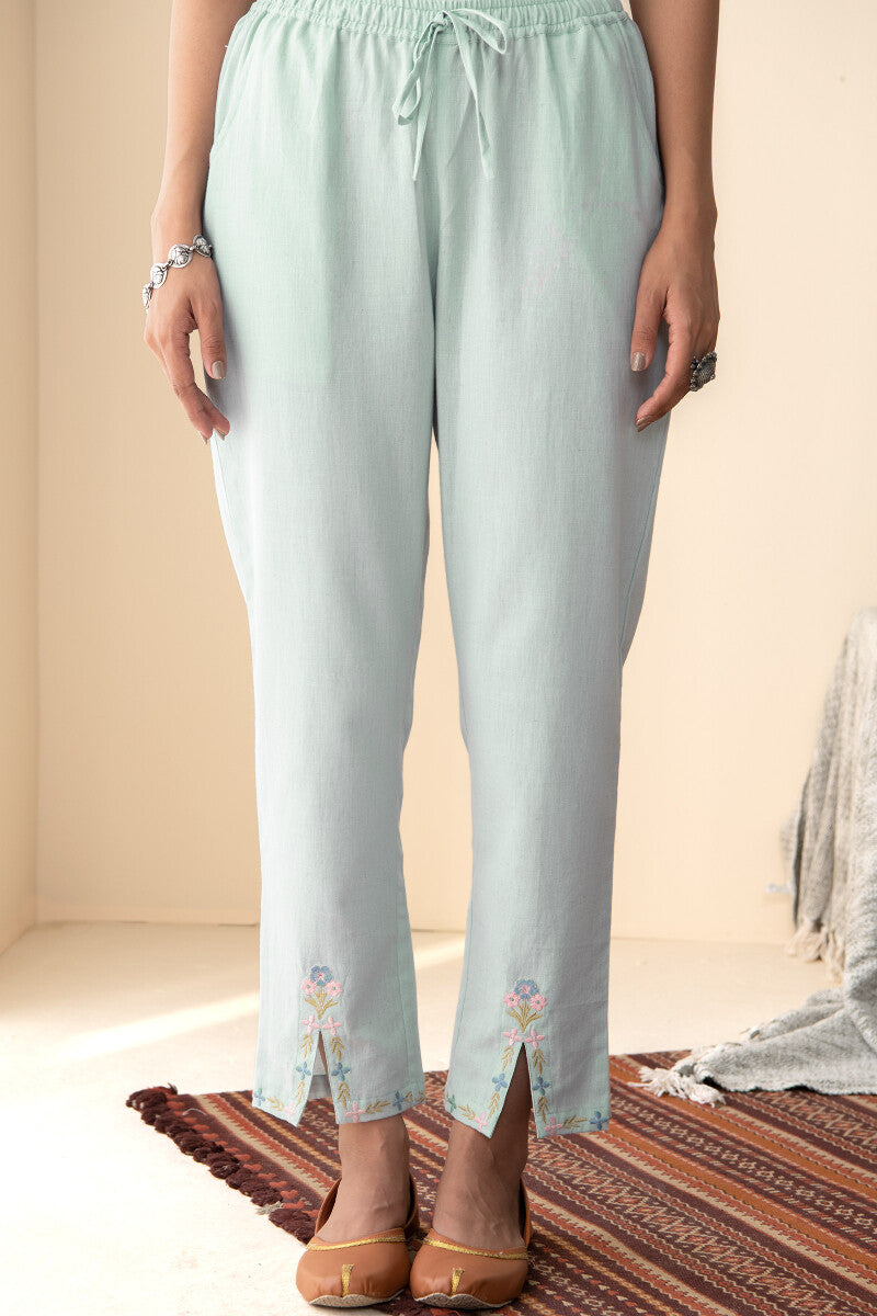Gulbarg Layla Blue Narrow Pants