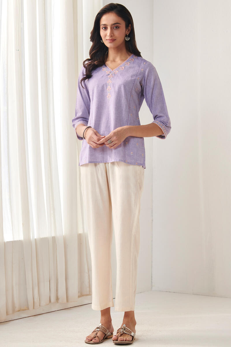 Nasrina Saba Handloom Top