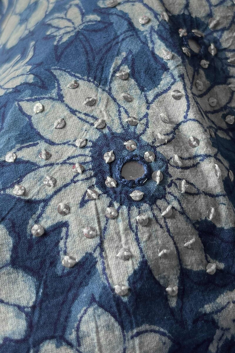 Nurtaj Rehmat Indigo Kurta