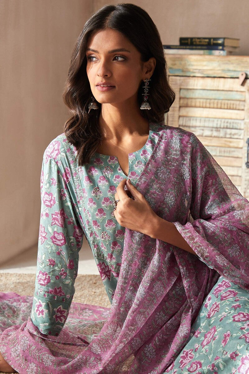 Gulshan Bagh Seher Sanganeri Kurta
