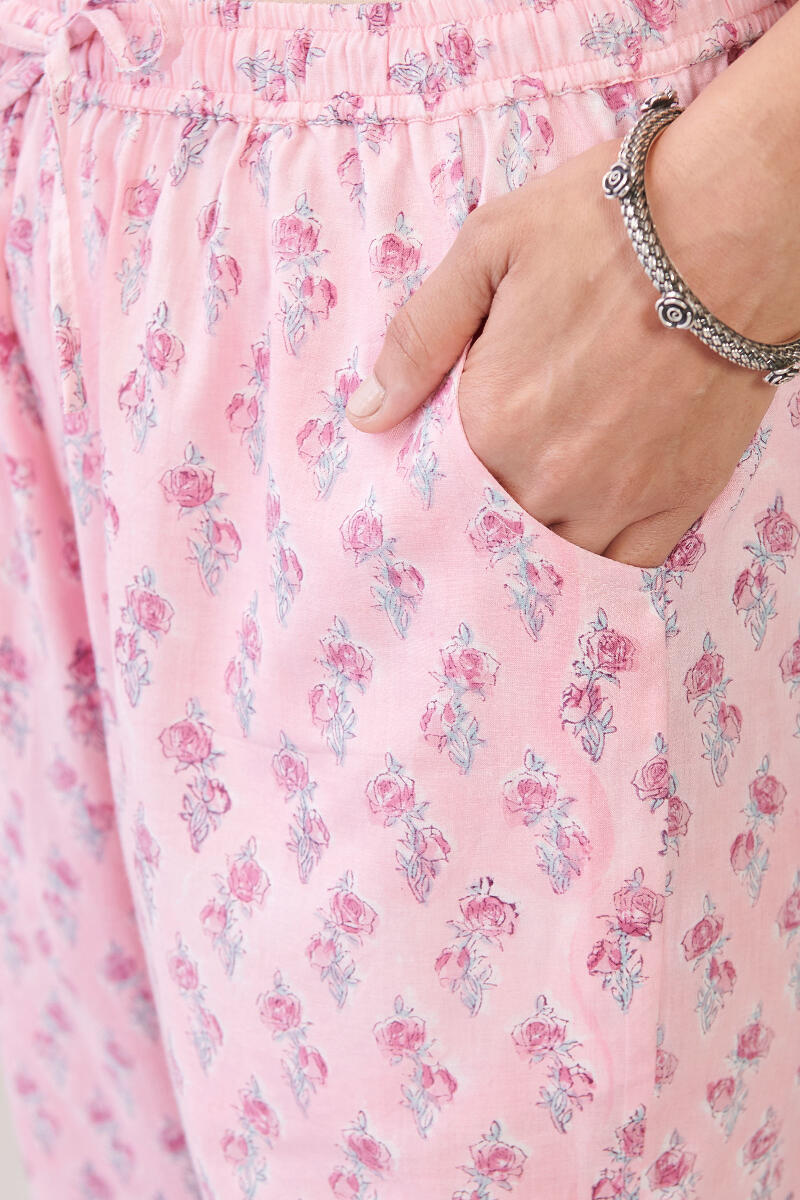 Gulbarg Rozinah Sanganeri Narrow Pants