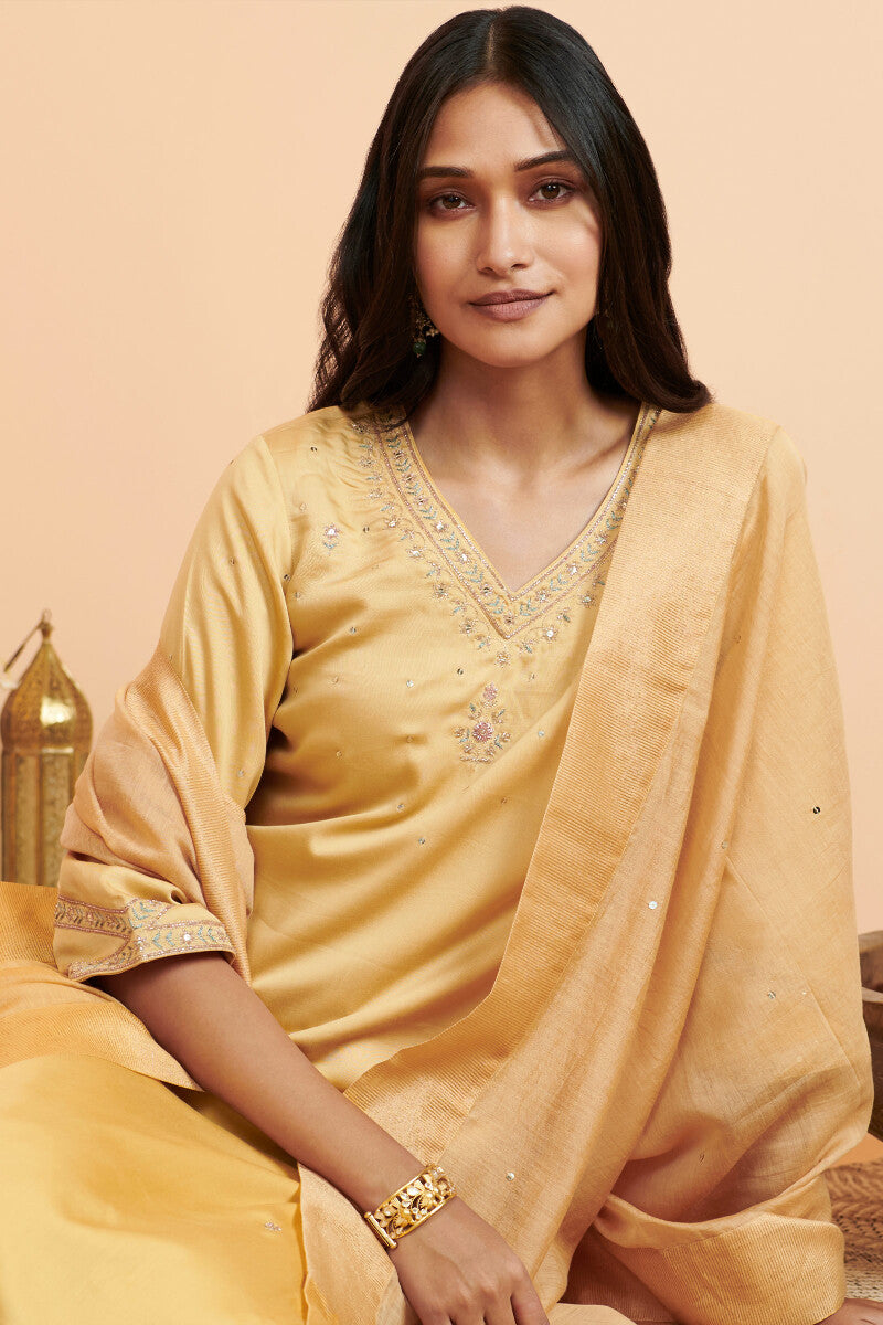 Shirin Mirza Cotton Silk Dupatta