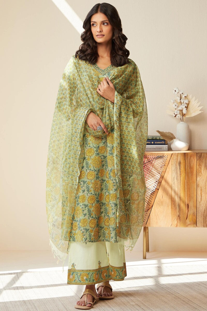 Nasrine Maya Sanganeri Kota Dupatta