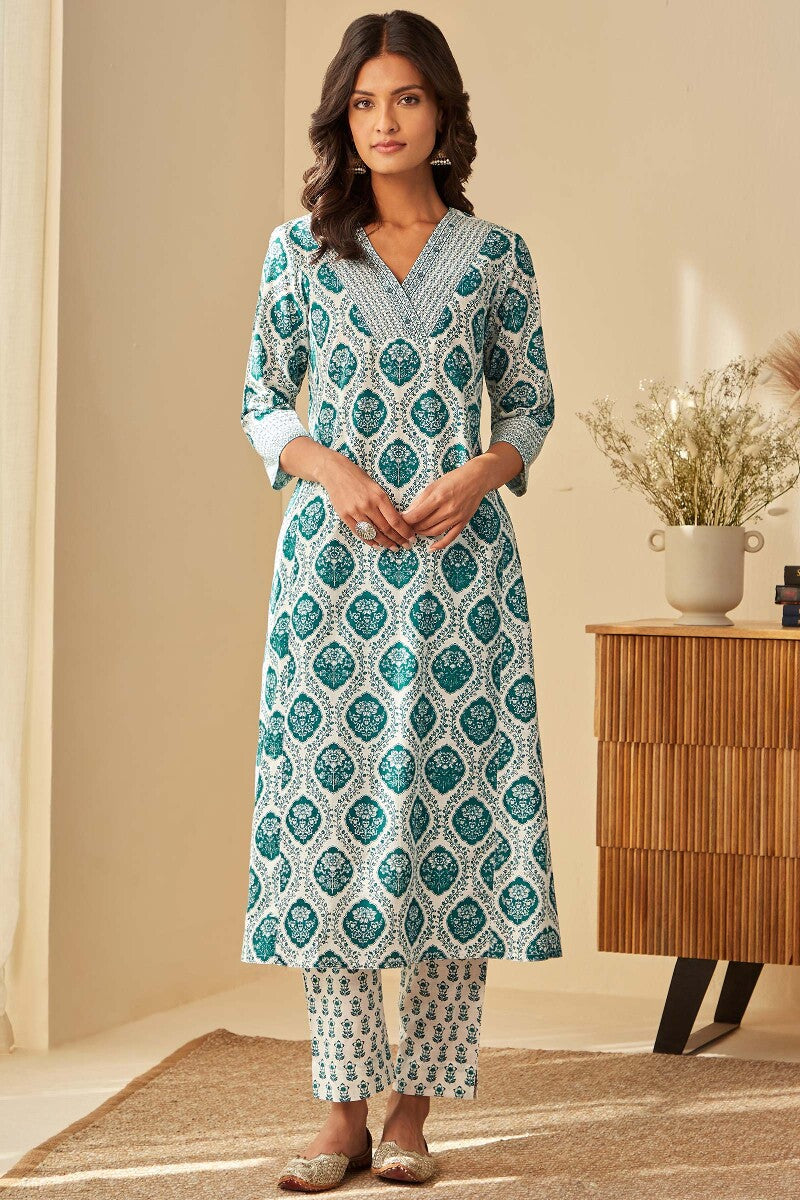 Rosheen Kiara Sanganeri Kurta