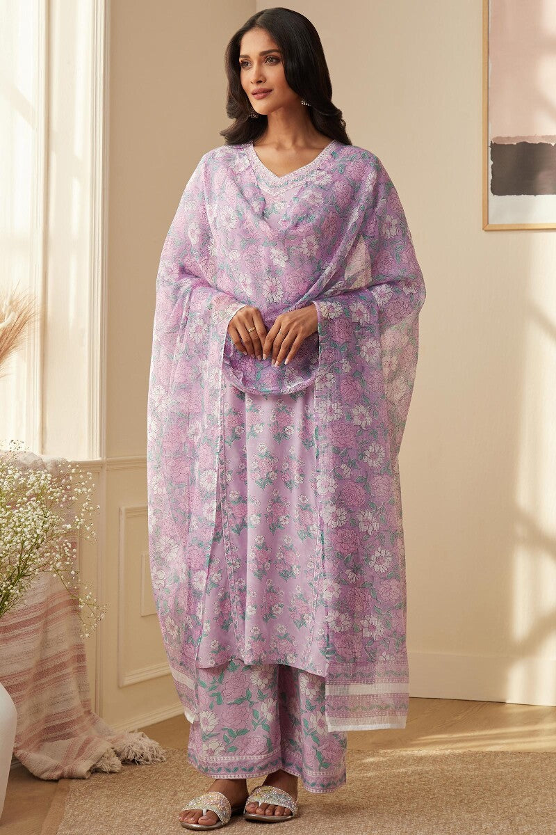 Rosheen Nazm Sanganeri Kurta