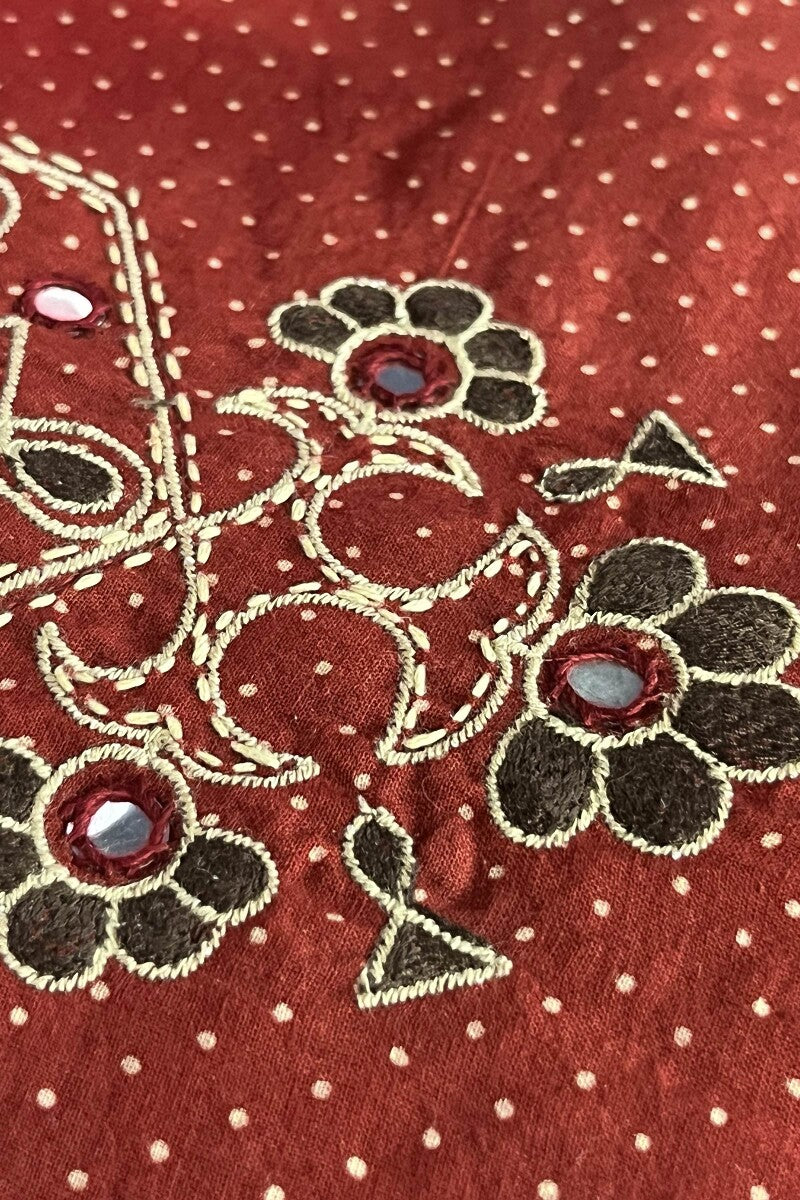 Sehra Rahida Ajrak Kurta