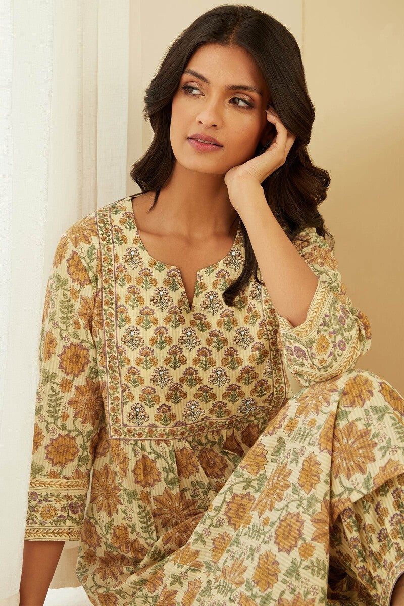 Gulshan Bagh Rehmat Sanganeri Kurta
