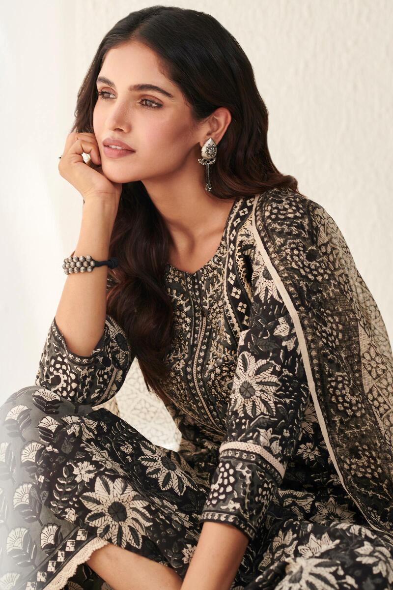 Sehra Mahira Bagru Kurta