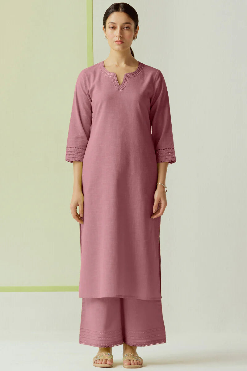 Surplus: Roza Zara Mauve Kurta