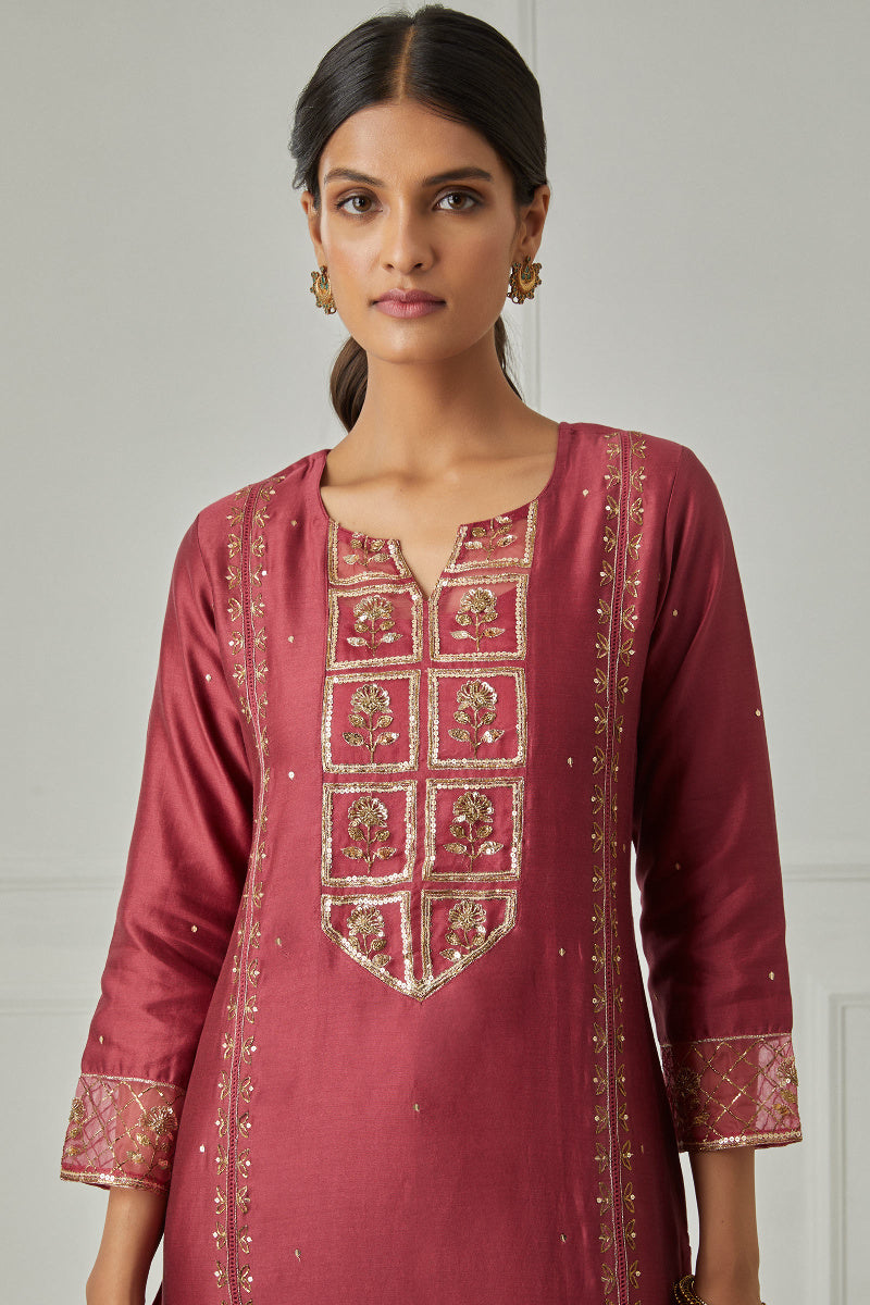 Sanaa Sahira Chanderi Kurta