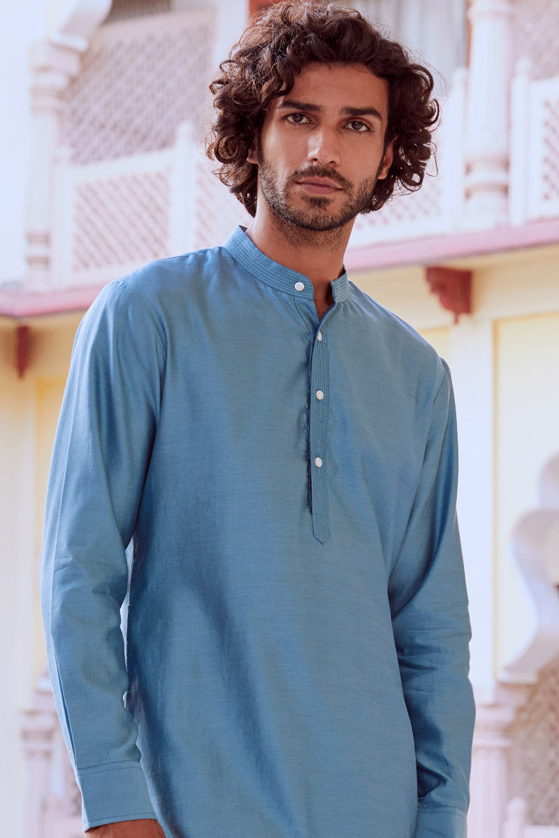 Zain Chanderi Kurta