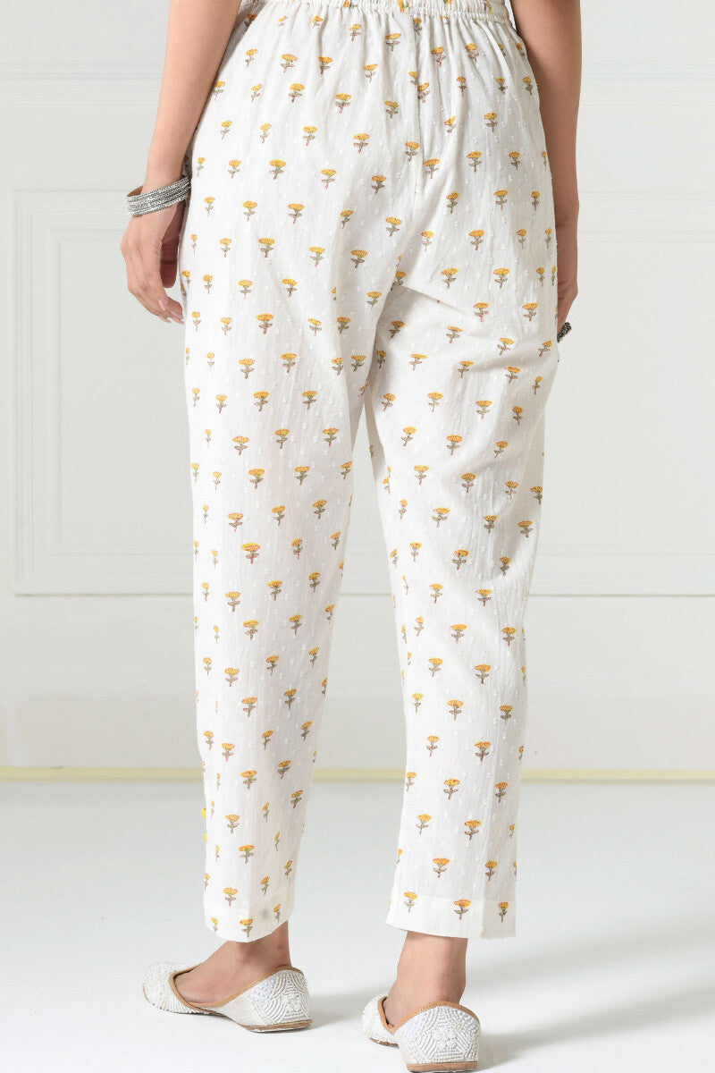 Gauhar Samaira Block Printed Narrow Pants