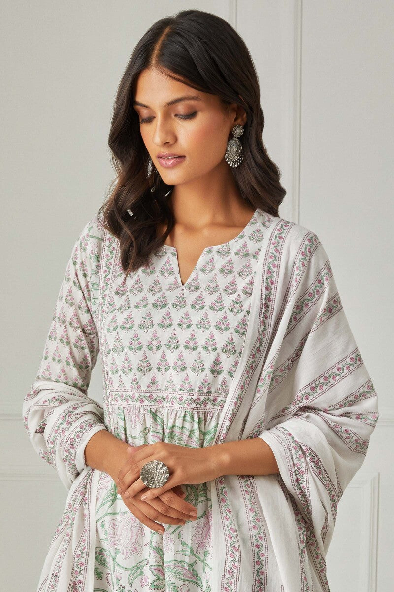 Roz Meher Nahid Sanganeri Dupatta