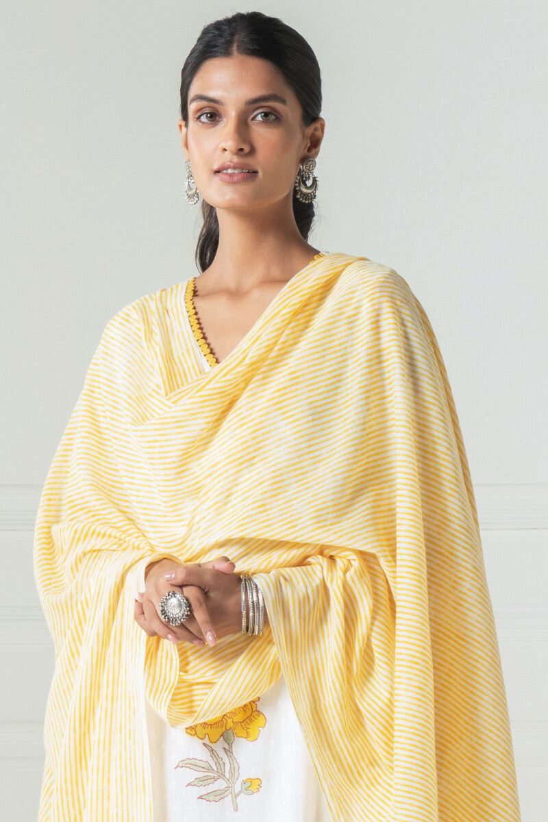 Gauhar Samaira Block Printed Dupatta