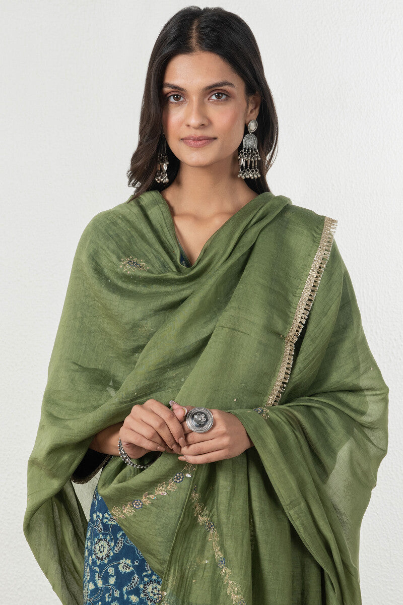 Zubeida Sabah Cotton Silk Dupatta