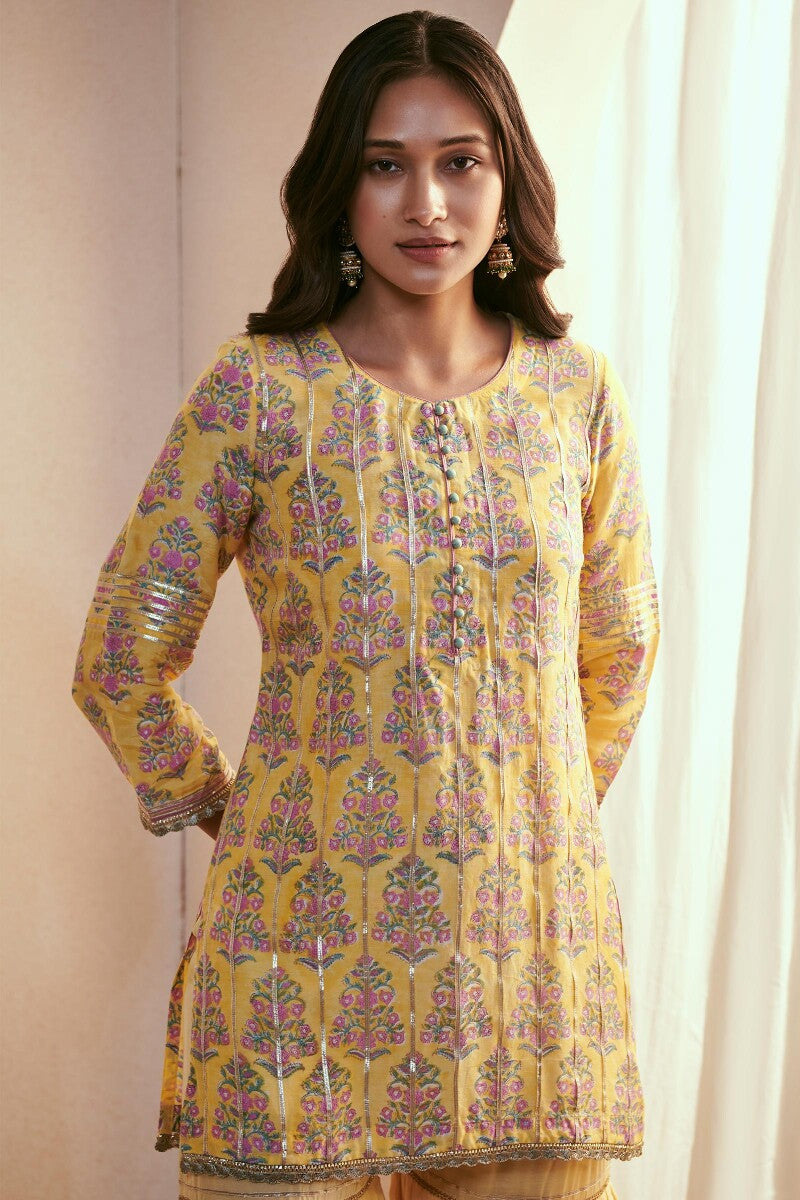 Gauhar Mahira Modal Sanganeri Kurta