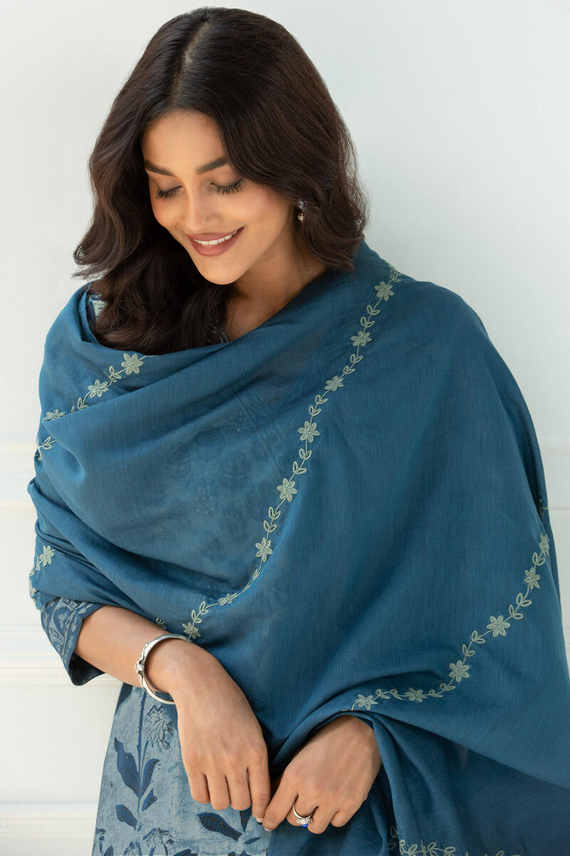 Sehra Zarina Cotton Silk Dupatta