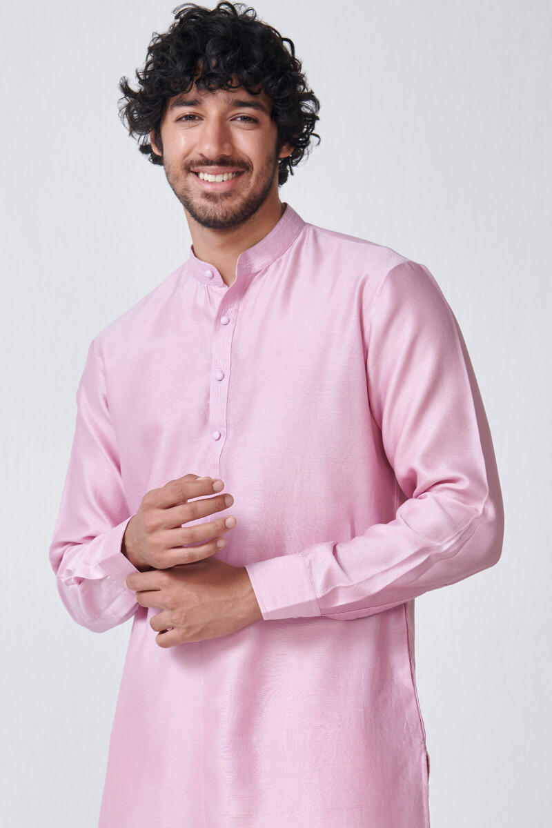 Zaid Ahaan Chanderi Kurta