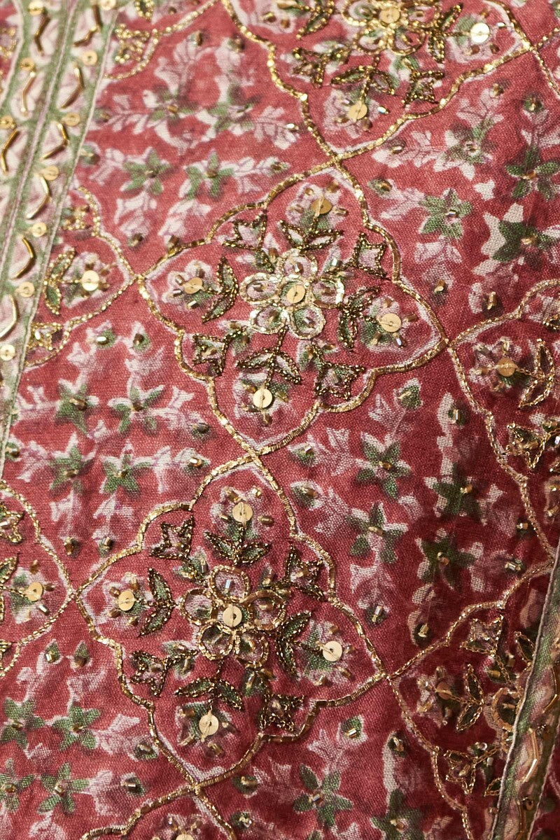 Shirin Shaima Sanganeri Chanderi Kurta